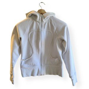 Lululemon White Scuba Sweater
